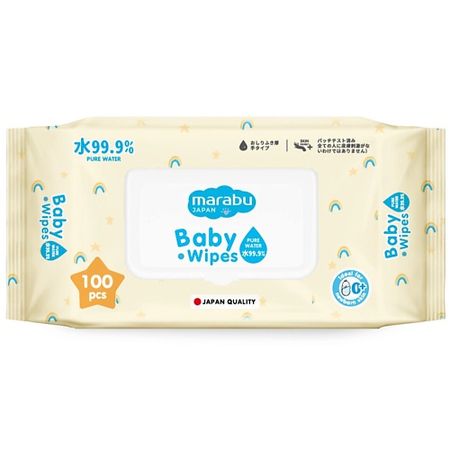 Салфетки для рук MARABU Детские влажные салфетки