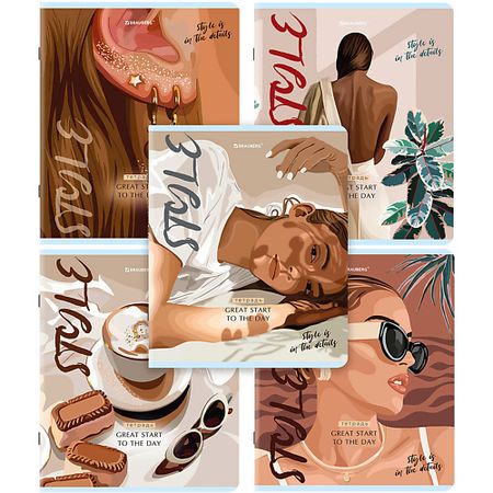 Тетрадь BRAUBERG Тетради Дэк А5 Style