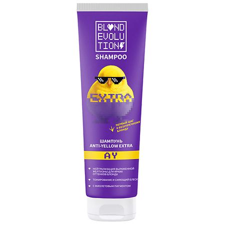Шампунь оттеночный ТОНИКА Шампунь оттеночный Extra  Anti-Yellow Blondevolution kapous blond bar шампунь оттеночный 200 мл перламутровый