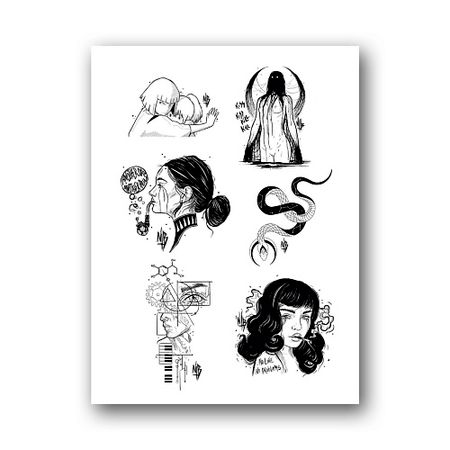 Тату TATTS Переводная тату 10*15см (для взрослых и детей) мигающие светодиодные шапки для взрослых и