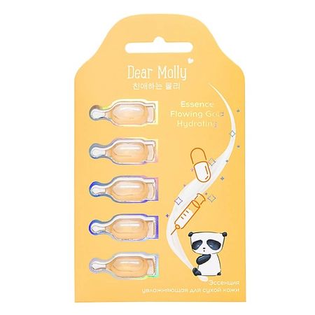 Сыворотка для лица ЛЭТУАЛЬ DEAR MOLLY Эссенция увлажняющая для сухой кожи Essence Flowing Gold Hydrating комикс my dear enemy том 1 nbyinto