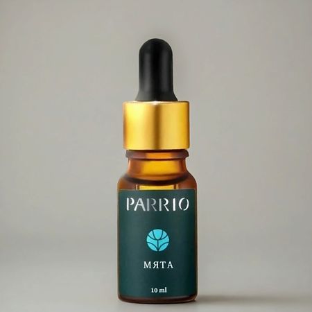 Масло парфюмерное PARRIO Эфирное масло Мята масло эфирное мелисса фл 10 мл