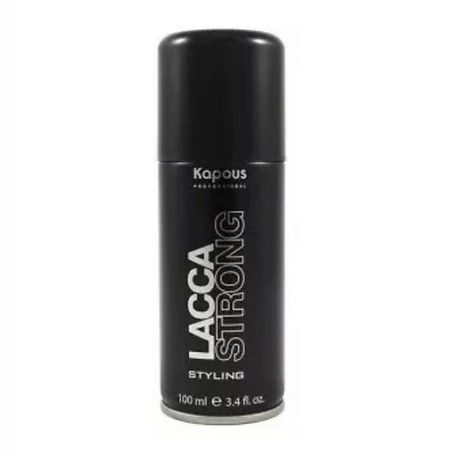 Лак для укладки волос KAPOUS Лак для волос сильной фиксации Lacca Strong кофейный напиток maccoffee strong 3 в 1 18 г