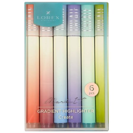 Набор маркеров LOREX Текстовыделители Mark it CREATE 1-4 мм ластик angel mark