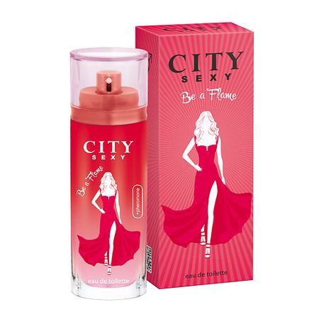 Туалетная вода CITY PARFUM Туалетная вода женская City Sexy Be a Flame туалетная   женская bi es sankai rouge 100 мл