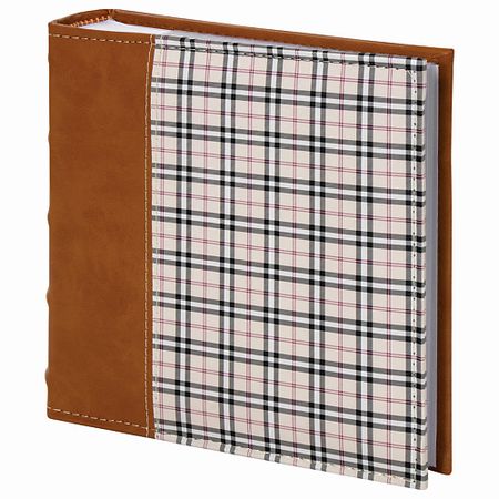 Фотоальбом BRAUBERG Фотоальбом под кожу Шотландка 200 фото 10*15см фотоальбом bleti thi thike binder