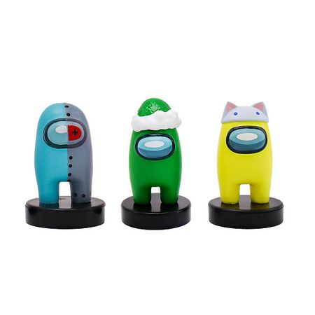 Набор детский AMONG US Набор фигурок-штампиков 3 серия (герой робот)