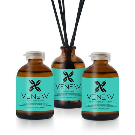 Аромадиффузор VENEW Набор ароматических диффузоров для дома