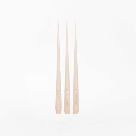 Набор декоративных свечей OFFERTORIUM [ДАРОПРИНОШЕНИЕ] Набор интерьерных свечей №6 Vanilla круглые жестяные банки для свечей