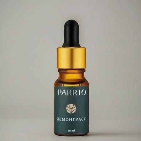 Масло парфюмерное PARRIO Эфирное масло Лемонграсс масло эфирное мелисса фл 10 мл