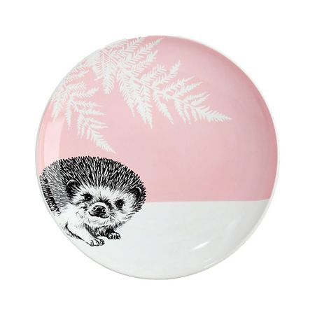 Тарелка DOLCE CERAMO Тарелка керамическая «Ёжик» мультяшная керамическая чашка 110 мл