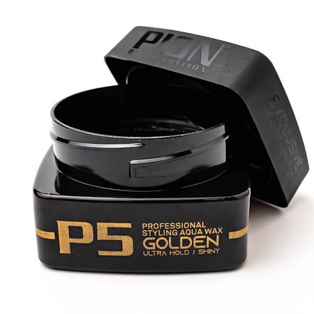 Воск для укладки волос PION BLACK EDITION Профессиональный воск для укладки PION AQUA WAX P5 GOLDEN дополнительной фиксации