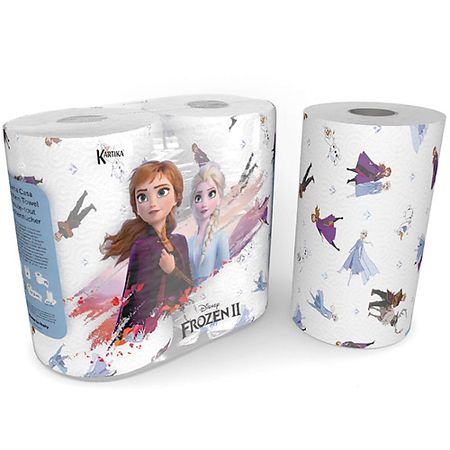 Бумажное полотенце KARTIKA Полотенца бумажные с рисунком 