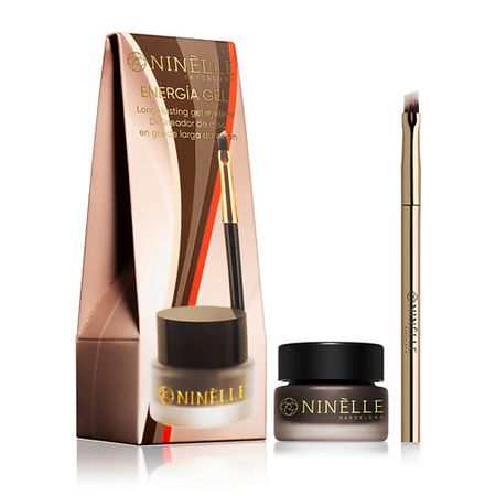 Подводка для глаз NINELLE Подводка для век гелевая устойчивая Energia Gel гелевая ручка pentel energel 0 5 мм