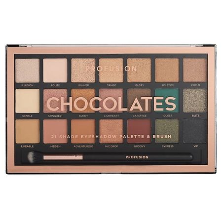 Палетка PROFUSION Палетка для макияжа глаз Chocolates