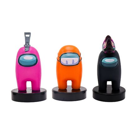 Набор детский AMONG US Набор фигурок-штампиков 3 серия (оранжевый герой)