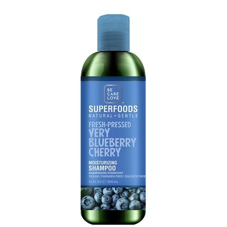 Шампунь для волос BE CARE LOVE Шампунь увлажняющий с экстрактами черники и вишни Superfoods искусственный ок вишни uflower
