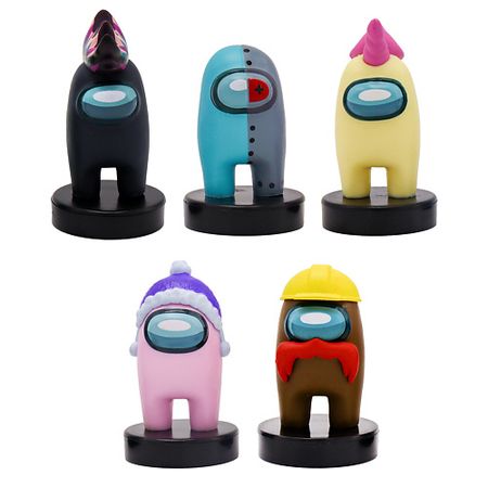 Набор детский AMONG US Набор фигурок-штампиков 3 серия (герой робот)