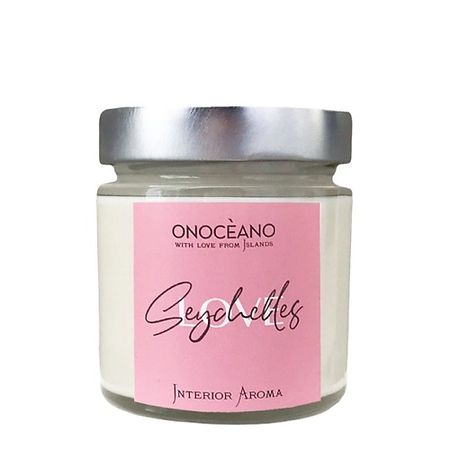 Свеча ароматическая ONOCEANO Ароматическая свеча  SEYCHELLES