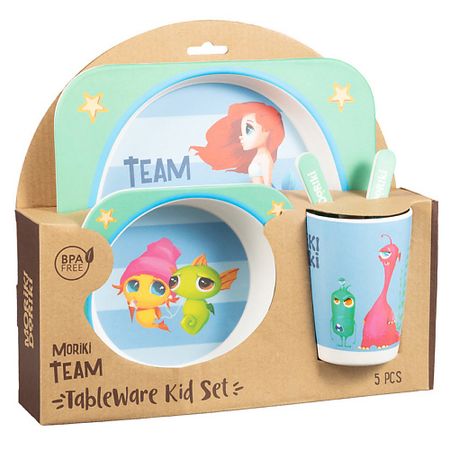 Набор посуды MORIKI DORIKI Набор детской посуды Tableware kid set Moriki team кувшин с охлаждающим элементом koopman tableware