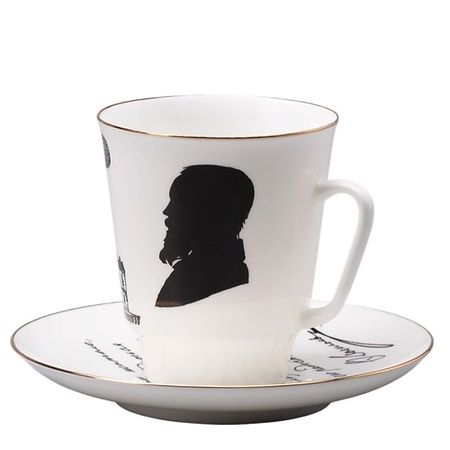Набор посуды ИМПЕРАТОРСКИЙ ФАРФОРОВЫЙ ЗАВОД Чашка с блюдцем кофейная 