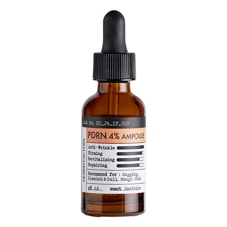 Сыворотка для лица DERMA FACTORY Интенсивная антивозрастная сыворотка для лица PDRN 4% AMPOULE
