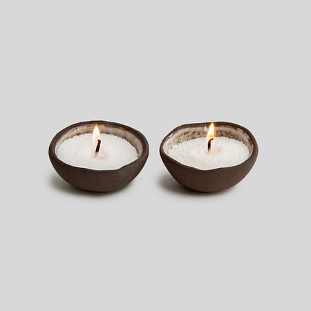 Свеча декоративная LA PALME ARTISAN CERAMICA Набор Свечей Сандал Вик круглые жестяные банки для свечей