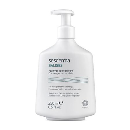 Пенка для умывания SESDERMA Крем пенящийся для умывания для лица и тела Salises
