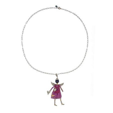 Подвеска MIAMELIE Подвеска, кукла Мичелина с крыльями рождественская кукла эльф abxmas 50 см