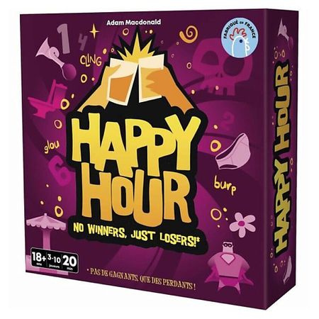 Настольная игра ASMODEE Настольная игра Happy Hour на французском языке