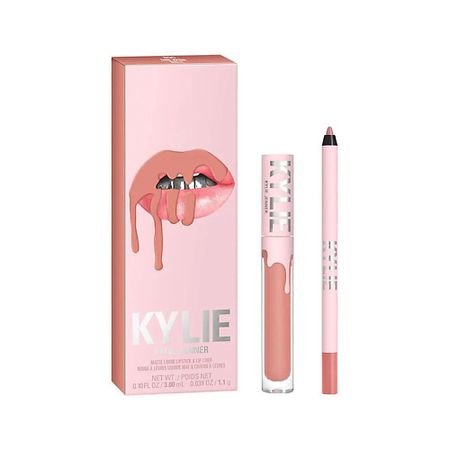 Набор средств для губ KYLIE COSMETICS BY KYLIE JENNER Набор для макияжа губ Matte Lip Kit Помада+Карандаш помада для губ art visage love matte тон 62 клубничный розе