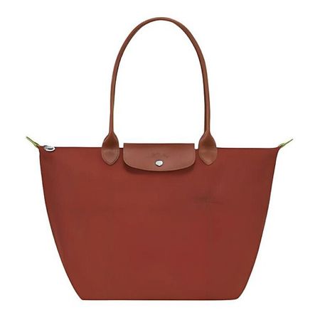 Сумка LONGCHAMP Сумка Recycled Polyamide Canvas With Leather Dumpling Bag Women's Chestnut