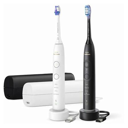 Электрическая зубная щетка PHILIPS Электрическая зубная щетка HX7429/02 электрическая складная сушилка для одежды philips