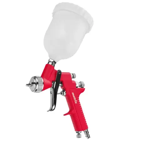 Краскопульт пневматический Matrix 57321 верхний бак 280 л/мин 0.6 л пневматический инжектор для удобрений из пвх