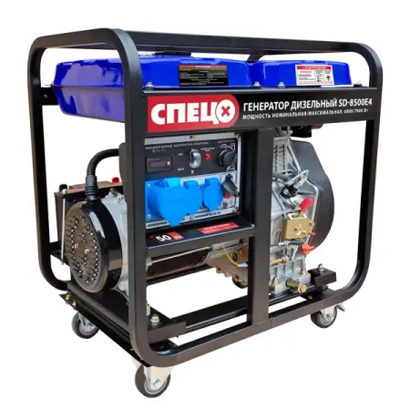 Генератор дизельный Спец SD-8500E4 (4058), 7 кВт