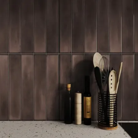 Плитка настенная Cersanit Cascada 29.8x59.8 см 1.45 м² глянцевая цвет коричневый керамогранит cersanit milton 29 8x29 8 см коричневый