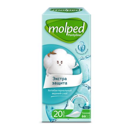 Прокладки ежедневные Extra hygiene 20 шт optio прокладки мужские при недержании экстра 28