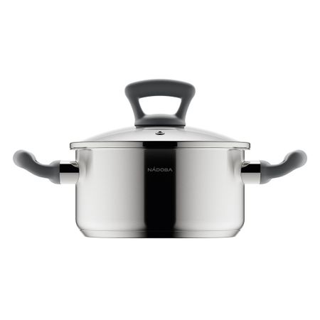 Кастрюля со стеклянной крышкой Nadoba Vikki 2,3 л, 18 см