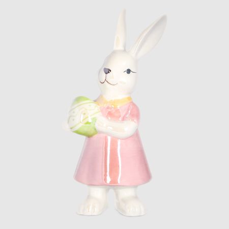 Крольчиха Crocus жемчужная с яйцом 10x9,5x22,5 см