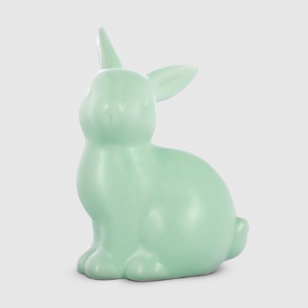 Кролик Crocus бирюзовый керамика 7x6x10 см