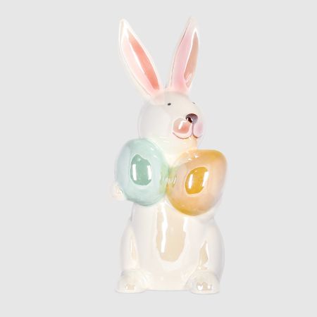 Кролик Crocus с 2 яйцами керамика 8,5x7,2x18 см