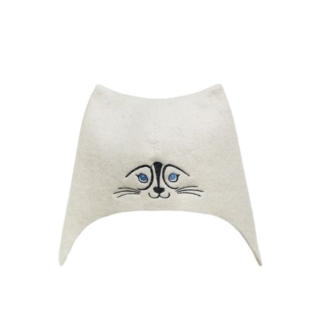 Шапка банная ГлавБаня с вышивкой 