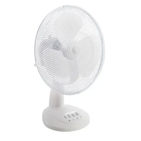 Вентилятор настольный DILWIS 30 Вт D23 см цвет белый портативный мини вентилятор milwaukee 12в 4 скорости