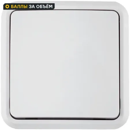 Выключатель накладной First 1 клавиша цвет белый 2 а стильная водонепроницаемая светоотражающая универсальная наклейка на весь корпус автомобиля значок для suzuki jimny вездеходов 4wd