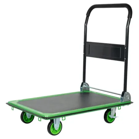 Тележка платформенная с ручкой сталь 910x610x1000 мм максимальная нагрузка 300 кг гайки с накатанной ручкой m3 m6