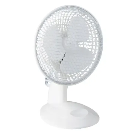 Вентилятор настольный DILWIS 15 Вт D15 см цвет белый портативный мини вентилятор milwaukee 12в 4 скорости