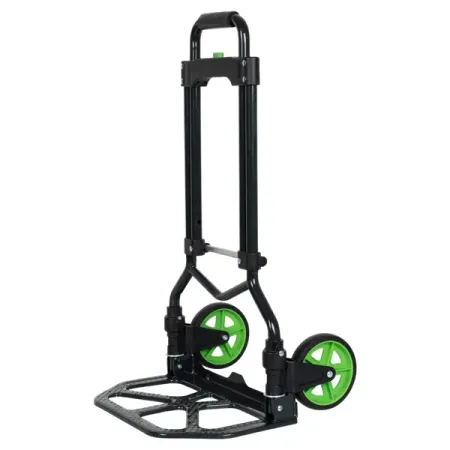 Тележка двухколесная складная телескопическая ручка грузоподъемность 70 кг сталь dutrieux складная шляпа ведьмы
