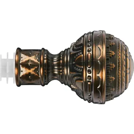 Наконечник Ампир металл цвет античная медь 20 см 2 шт. наконечник паяльника медный dazzleex 900мт