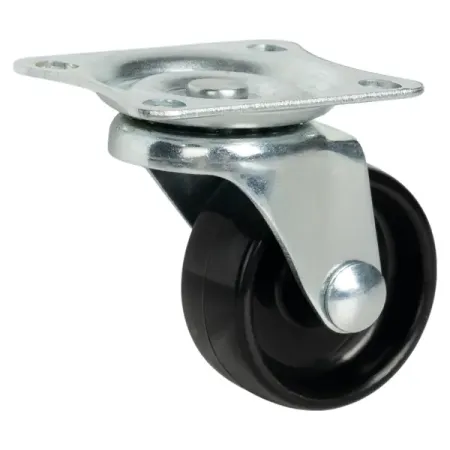 Мебельный ролик поворотный без тормоза 30 мм до 20 кг цвет черный 2 х пружина листового тормоза цепи haishine для husqvarna