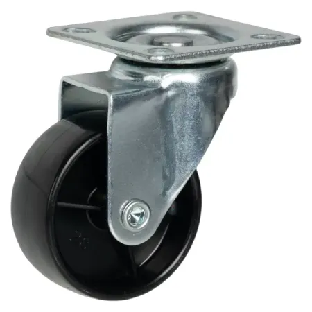 Мебельный ролик поворотный без тормоза 50 мм до 35 кг цвет черный 2 х пружина листового тормоза цепи haishine для husqvarna